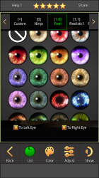 Captura 8 FoxEyes - Change Eye Color by Real Anime Style android