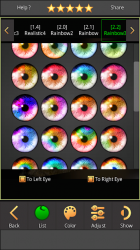Captura de Pantalla 9 FoxEyes - Change Eye Color by Real Anime Style android