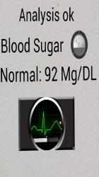 Screenshot 4 Finger Blood Sugar Analysis windows