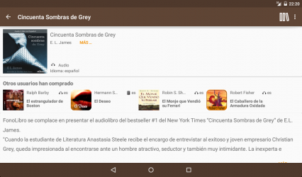 Screenshot 13 Libros y Audiolibros - Español android