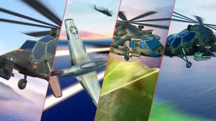 Capture 14 Helicopter Combat Gunship - juegos de helicópteros android
