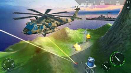 Captura de Pantalla 4 Helicopter Combat Gunship - juegos de helicópteros android