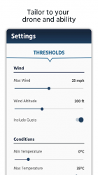 Screenshot 6 Dronecast: Weather & No Fly Zones for Drone Pilots android