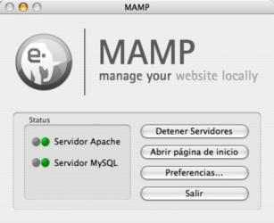 Captura 1 MAMP mac