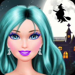 Screenshot 1 Halloween Salon - Girls Game android