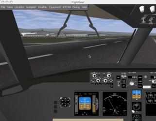Captura de Pantalla 2 FlightGear Flight Simulator mac
