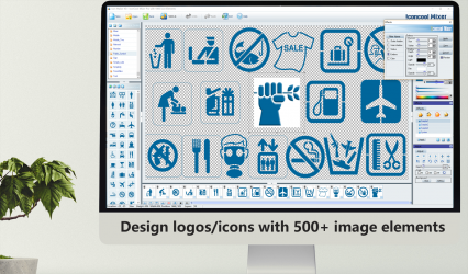 Capture 1 Logo Designing - Make Logos with IconCool Studio Pro windows