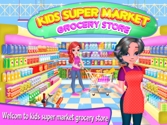 Screenshot 2 Niña Supermercado Compras Centro comercial android