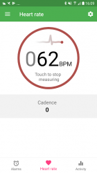 Captura de Pantalla 2 Mi HR with Smart Alarm - be fit Band android
