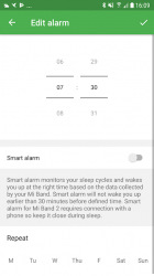 Captura de Pantalla 8 Mi HR with Smart Alarm - be fit Band android