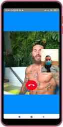 Captura de Pantalla 2 Sergio Ramos Fake Video Call android
