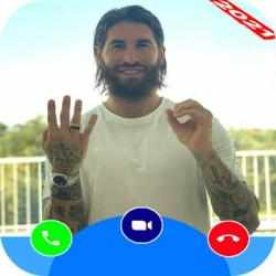 Captura de Pantalla 1 Sergio Ramos Fake Video Call android
