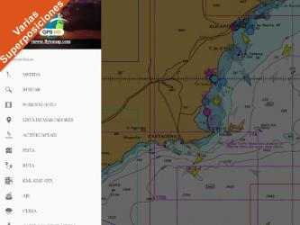 Captura de Pantalla 10 AIS Flytomap GPS cartas náuticas y de pesca android