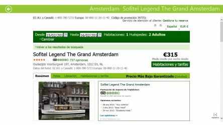 Screenshot 4 Hotels Amsterdam windows