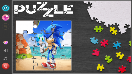 Captura de Pantalla 7 Sonic Jigsaw puzzle windows