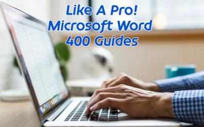 Capture 1 Like A Pro! Guides For Microsoft Word windows