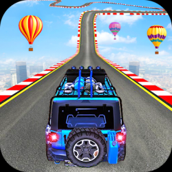 Screenshot 1 Tricky Stunt Jeep Driving 3D android