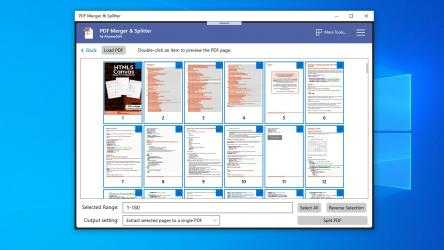 Screenshot 2 PDF Merger & Splitter: free pdf splitter to extract pdf and combine pdf windows