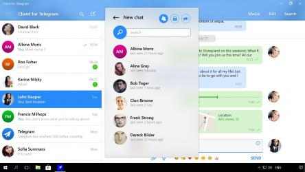 Screenshot 3 Client for Telegram windows