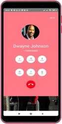 Screenshot 3 The Rock Video Call (Dwayne Johnson) android