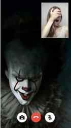 Captura de Pantalla 10 Pennywise Call - Fake video call with scary clown android