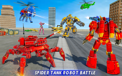 Captura 6 Juego de robot tanque araña android