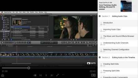 Captura 3 Audio Editing, EQ and FX Course for FCP X windows