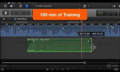 Captura 8 Audio Editing, EQ and FX Course for FCP X windows