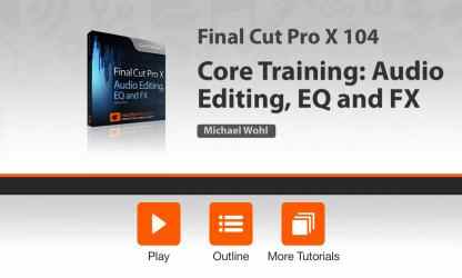 Imágen 7 Audio Editing, EQ and FX Course for FCP X windows
