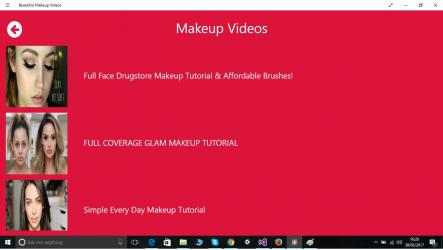 Screenshot 2 Beautiful Makeup Videos windows