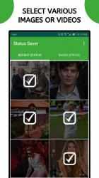 Capture 11 Status Saver: descarga del estado de Whatsapp android