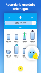 Captura de Pantalla 2 Recordatorio para beber agua - Alerta y Registro android