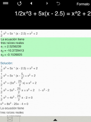 Screenshot 14 Solución de ecuaciones android