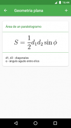Captura de Pantalla 11 Fórmulas Matemáticas android