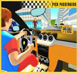 Captura de Pantalla 10 Taxi Drive 3D City Rush Duty windows