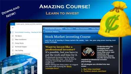 Screenshot 2 Stockmarket investment course: Nasdaq, NYSE, Dow Jones and more windows