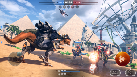 Screenshot 3 Jurassic Monster World: Dinosaur War 3D FPS android