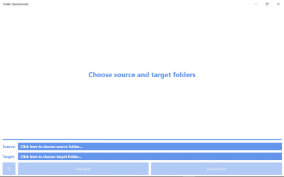 Screenshot 1 Folder Synchronizer windows