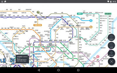 Captura 10 Subway Korea (Korea Subway route navigation) android