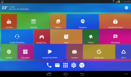 Capture 14 Metro 10 style launcher pro android