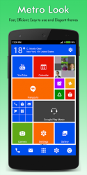 Image 2 Metro 10 style launcher pro android