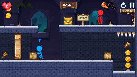 Image 12 Stick Red Blue: Mystery Quest android