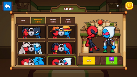 Screenshot 10 Stick Red Blue: Mystery Quest android