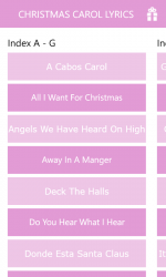 Screenshot 2 Christmas Carol Lyrics windows