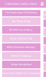 Screenshot 4 Christmas Carol Lyrics windows