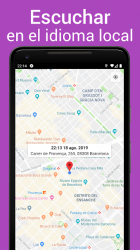 Screenshot 3 Mi Ubicación - Viajes, Dirección, Mapa y Widget android