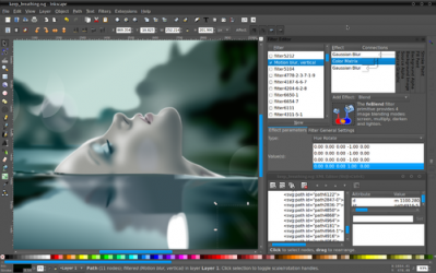Screenshot 1 Inkscape windows