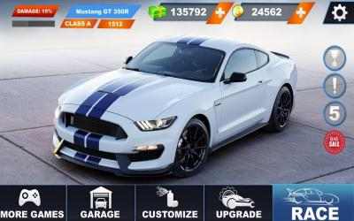 Screenshot 6 Mustang GT 350R Extreme Offroad Drive: Coche android