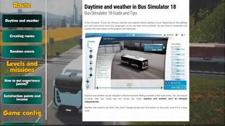 Screenshot 8 Bus Simulator 18 Guide App windows