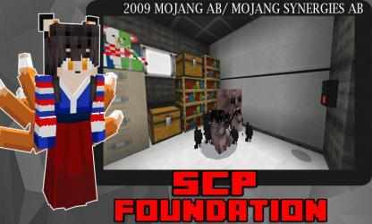 Captura de Pantalla 3 SCP Foundation for Minecraft PE. Mobs SCP for MCPE android